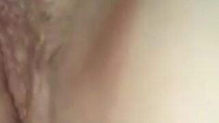 Sassy milf comes on her period,  pussy play!