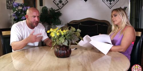 MOMMY BLOWS BEST – Busty MILF hired me to blow me