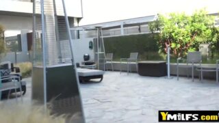 Milf is invited by horny guy into stripping and taking his big rough cock (Kinky Couple)