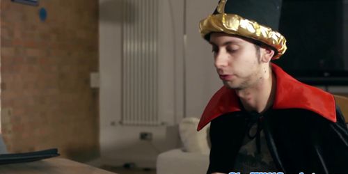 BRAZZERS – Pierced gaming babe assfucked and facialized